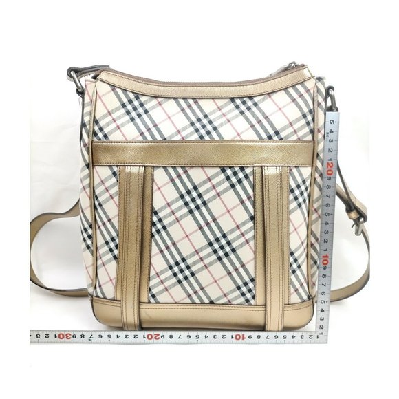 Burberry Shoulder Bag Beiges Canvas - Picture 3 of 10